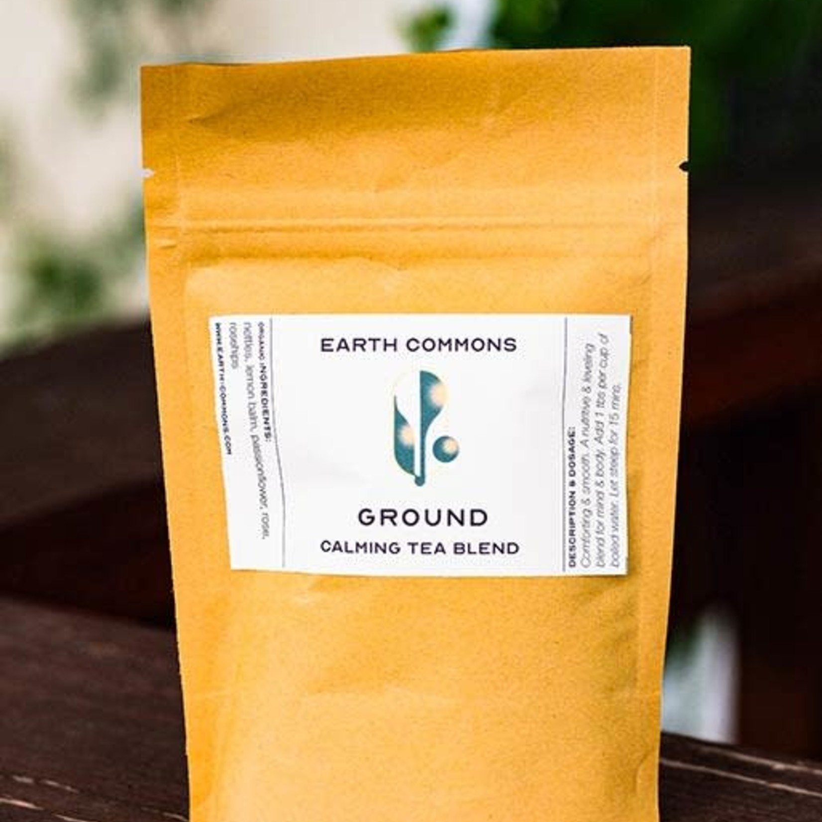 Earth Commons Ground  Calming Tea by Earth Commons