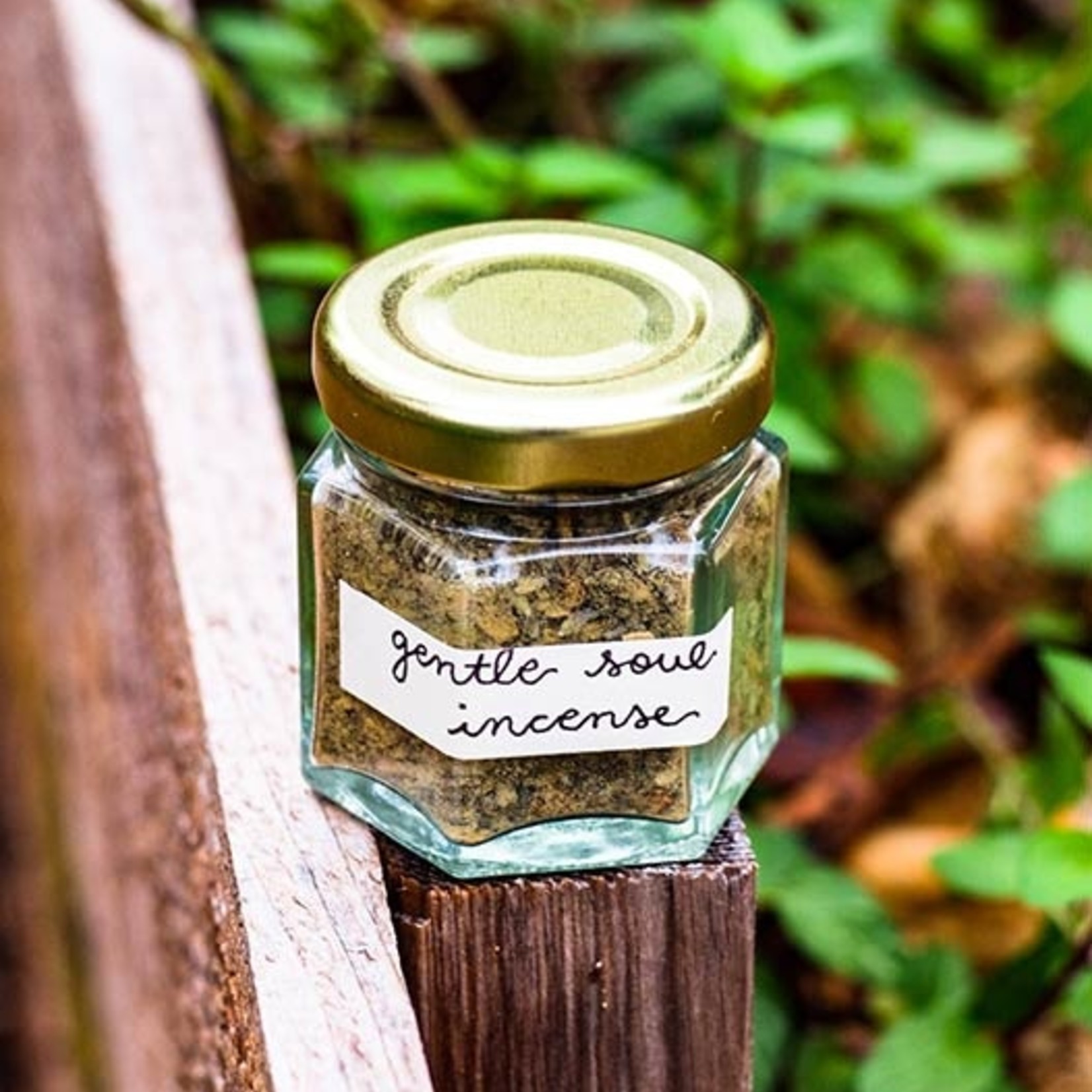Earth Commons Gentle Soul Incense in Mini Jar by Earth Commons