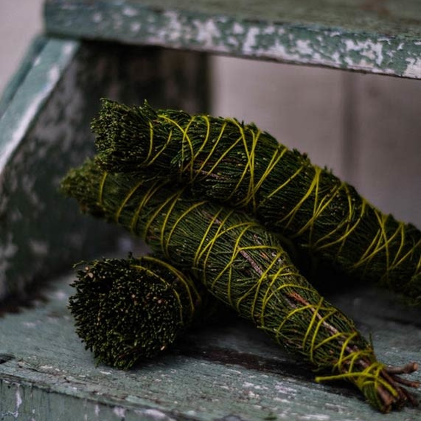 Earth Commons Cedar + Mugwort Smoke Bundle