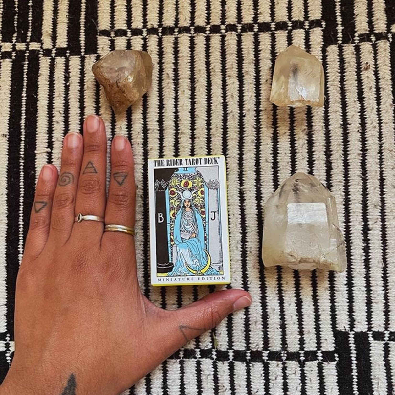 Earth Commons Mini Rider Waite Tarot Deck