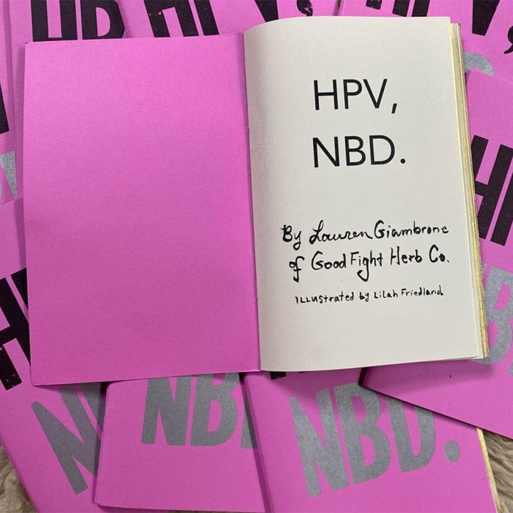 Good Fight Herb Co. HPV NBD Booklet by Good Fight Herb Co.