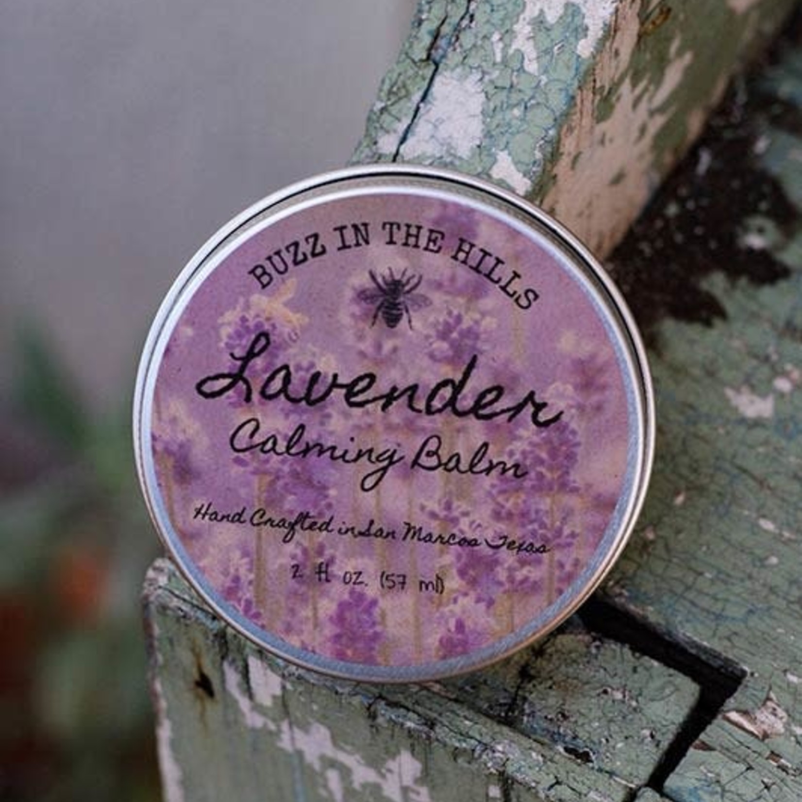Buzz in the Hills Lavender Calming Balm 2 oz by Buzz in the Hills