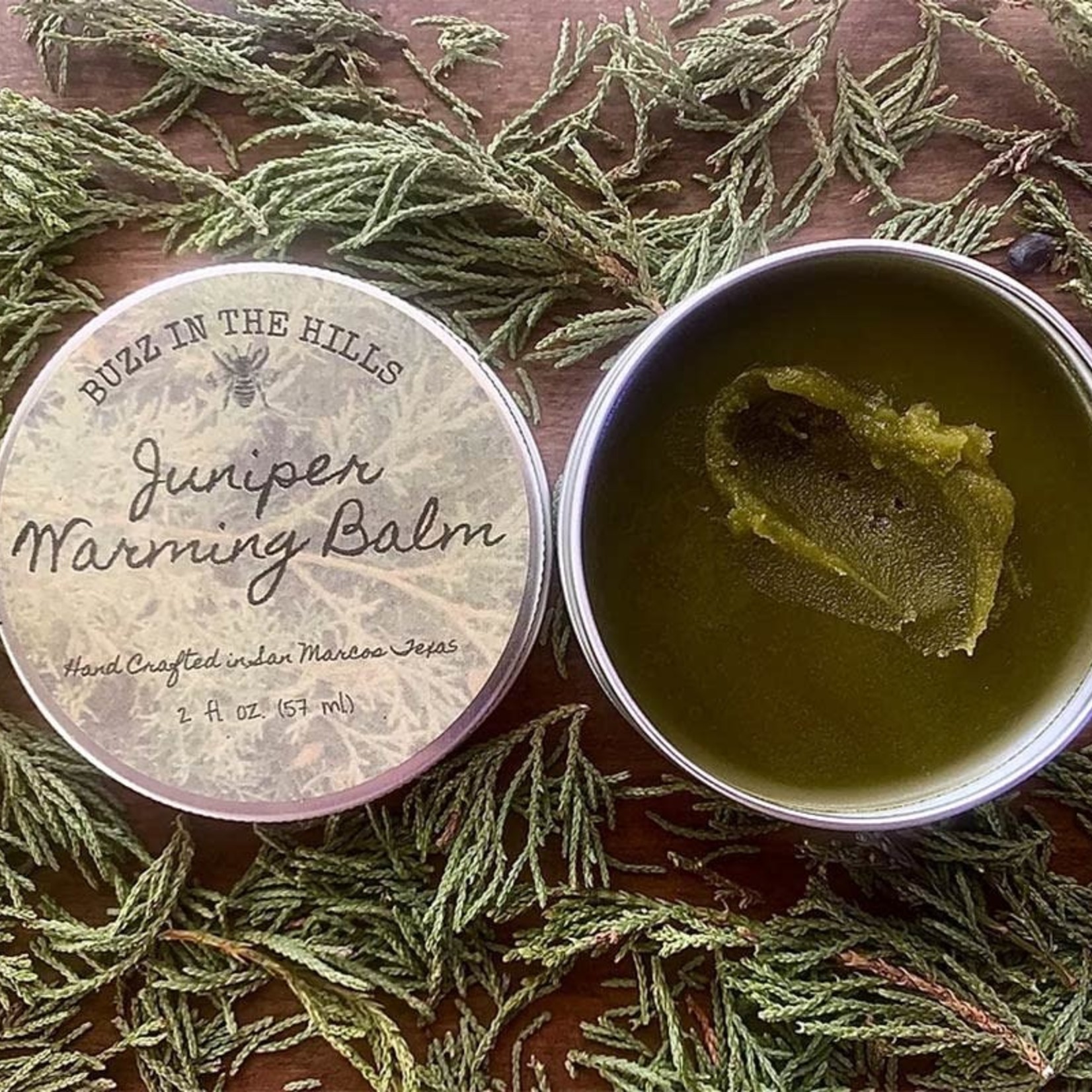 Buzz in the Hills Juniper Warming Balm by Buzz in the Hills