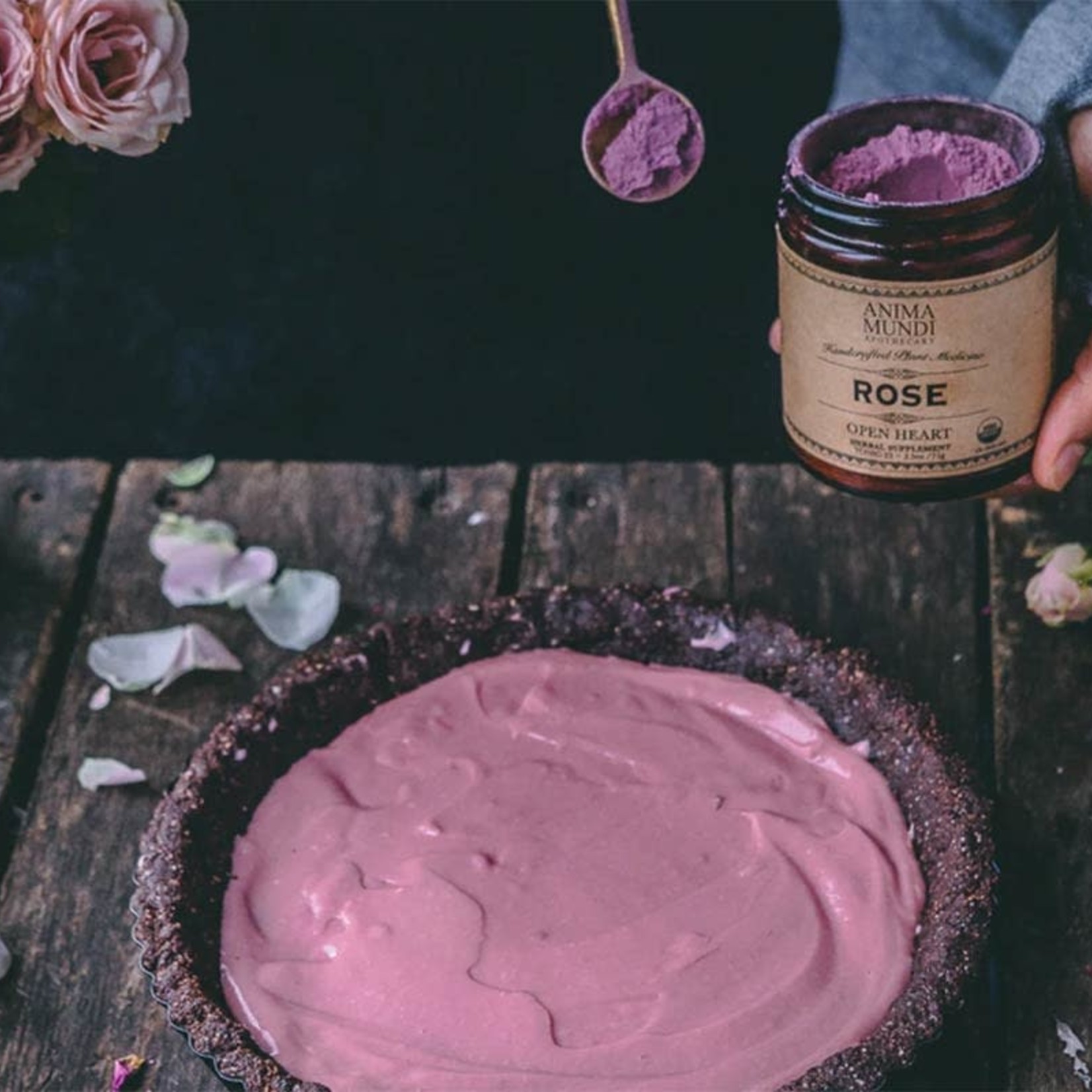 Anima Mundi ROSE Powder | Heart Opener - 2.5 oz - Anima Mundi
