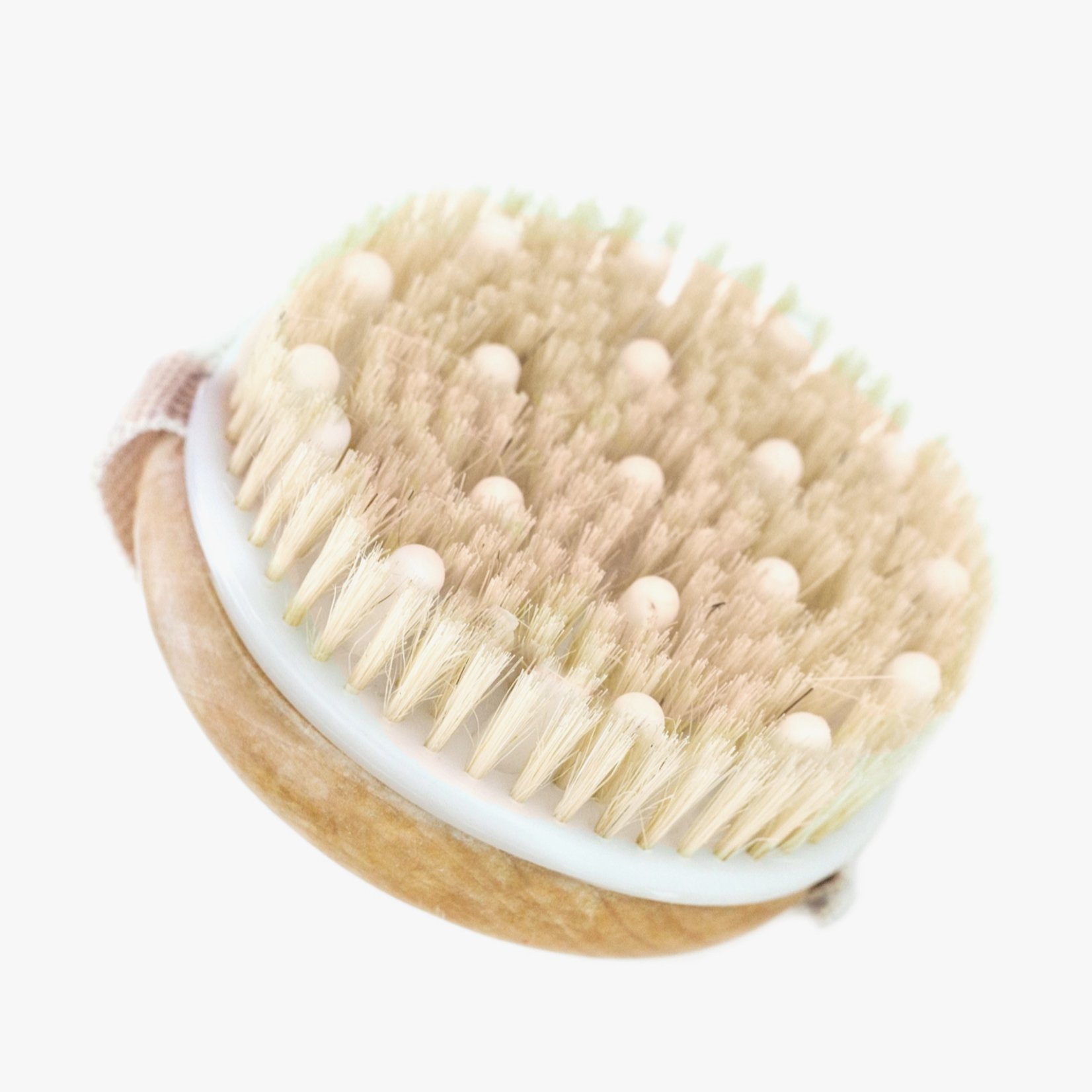 beauty by earth Dry Brush for Skin Brushing + Lymphatic Movement: Round by Beauty by Earth