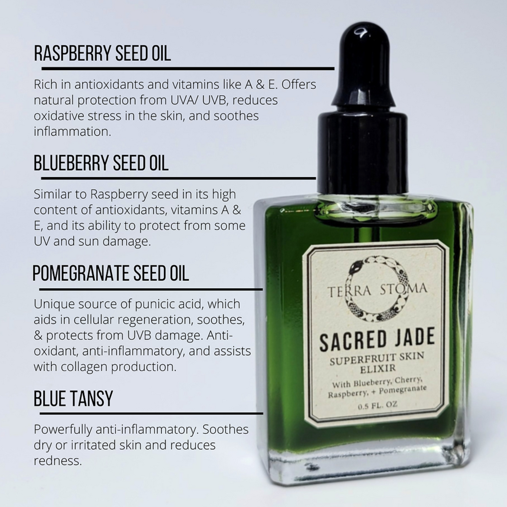 Terra Stoma Sacred Jade Superfruit Skin Elixir by Terra Stoma