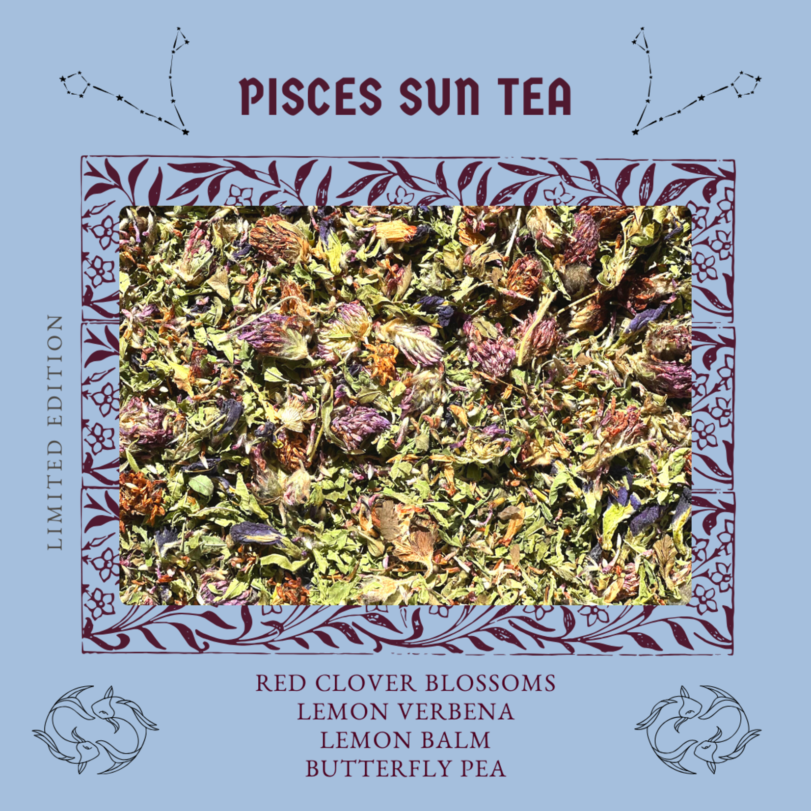 Earth Commons Pisces Sun Tea by Earth Commons