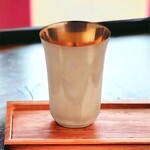 Ancient Veda Copper Smooth Tumbler Small - 4 inch by Ancient Veda