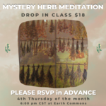Earth Commons Mystery Herb Class Drop In