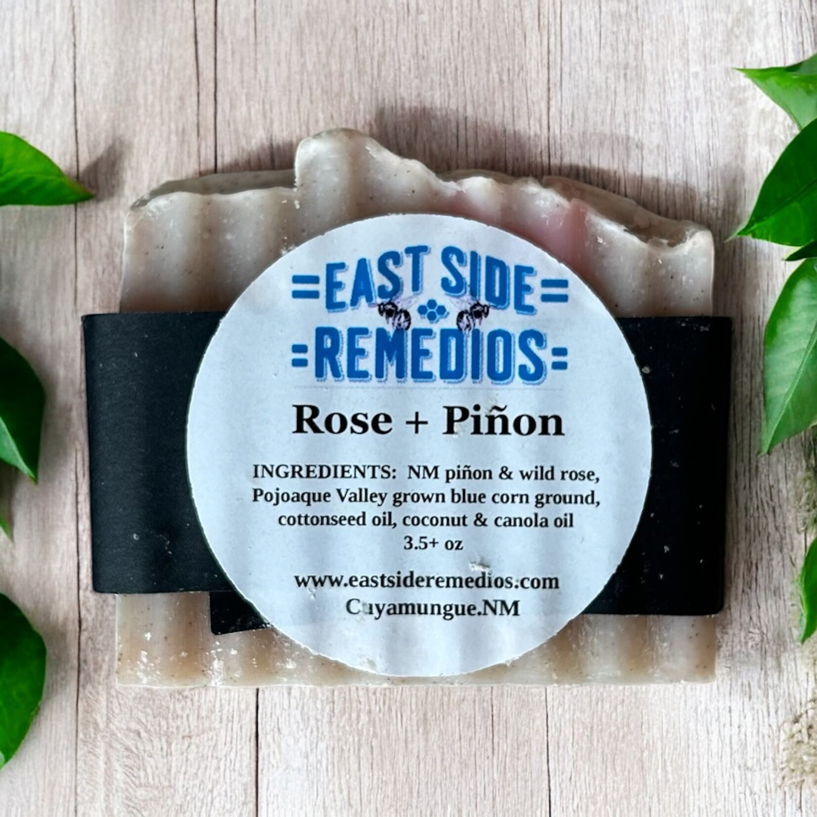 East Side Remedios Wild Rose + Piñon Soap Bar by East Side Remedios