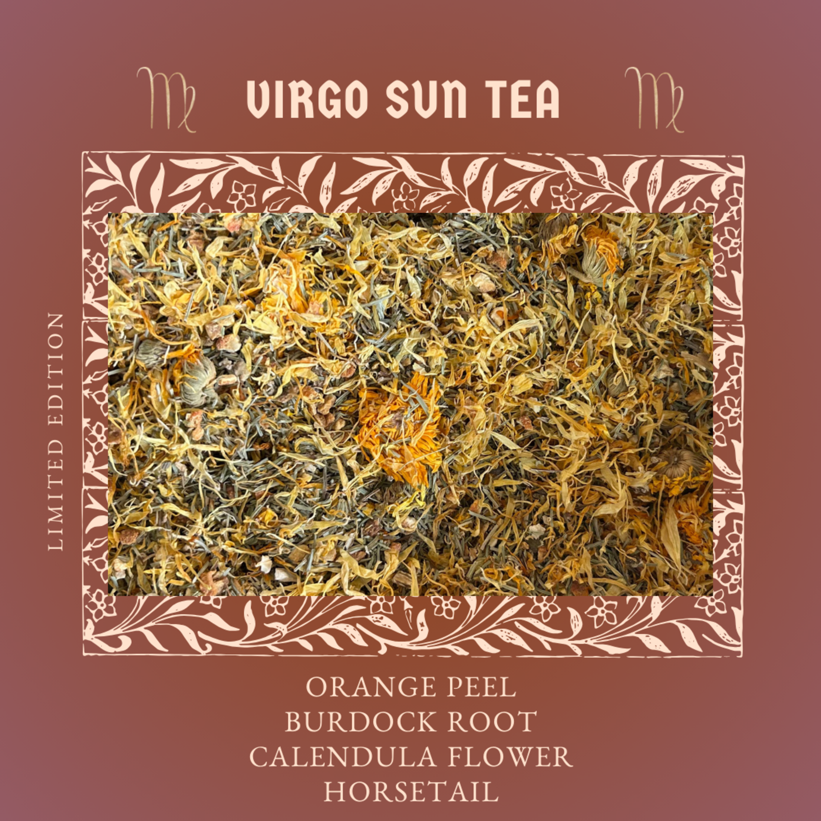 Earth Commons Virgo Sun Tea by Earth Commons