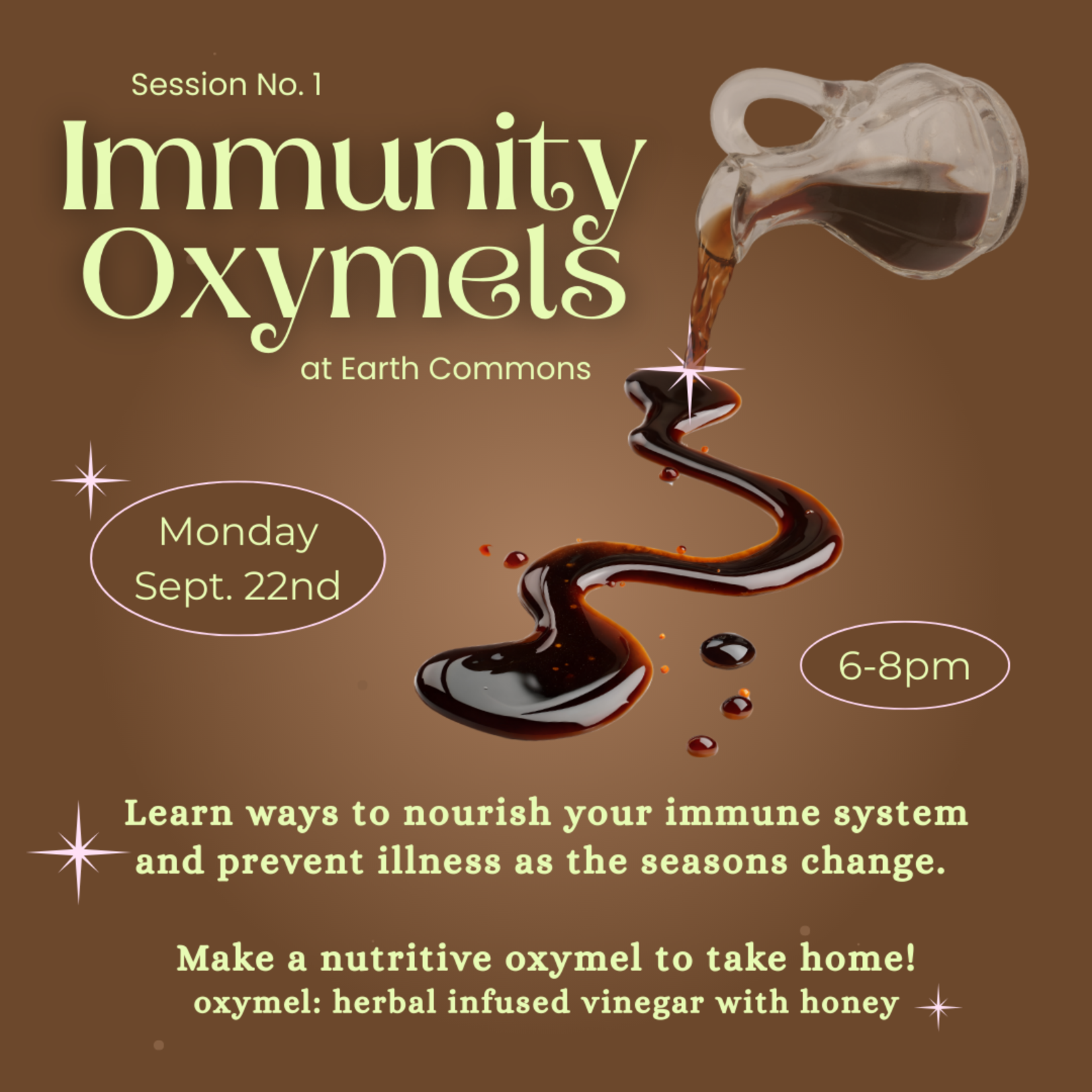 Earth Commons Immunity Oxymels: Class one of Immunity Series