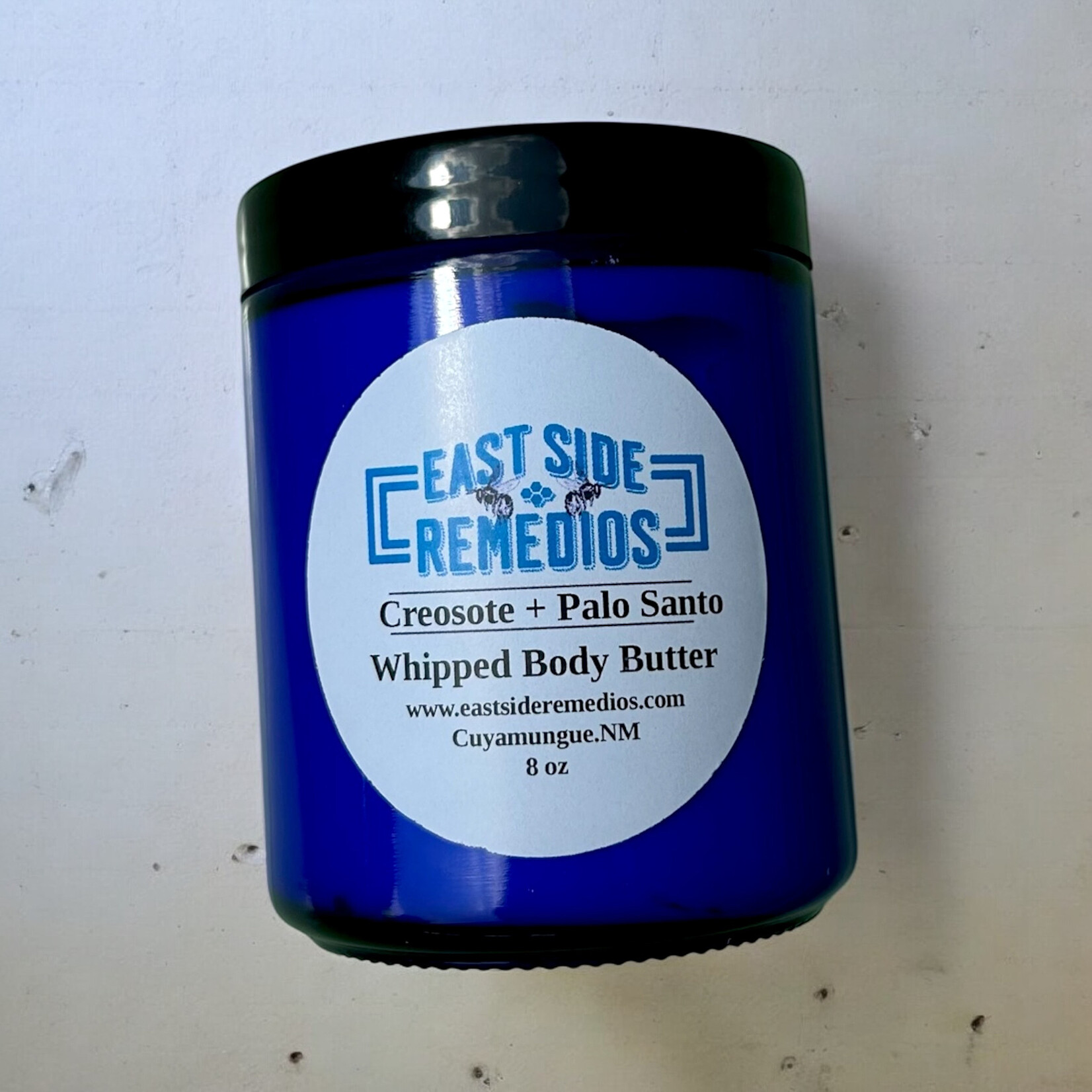 East Side Remedios Creosote + Palo Santo Whipped Body Butter 8oz by East Side Remedios