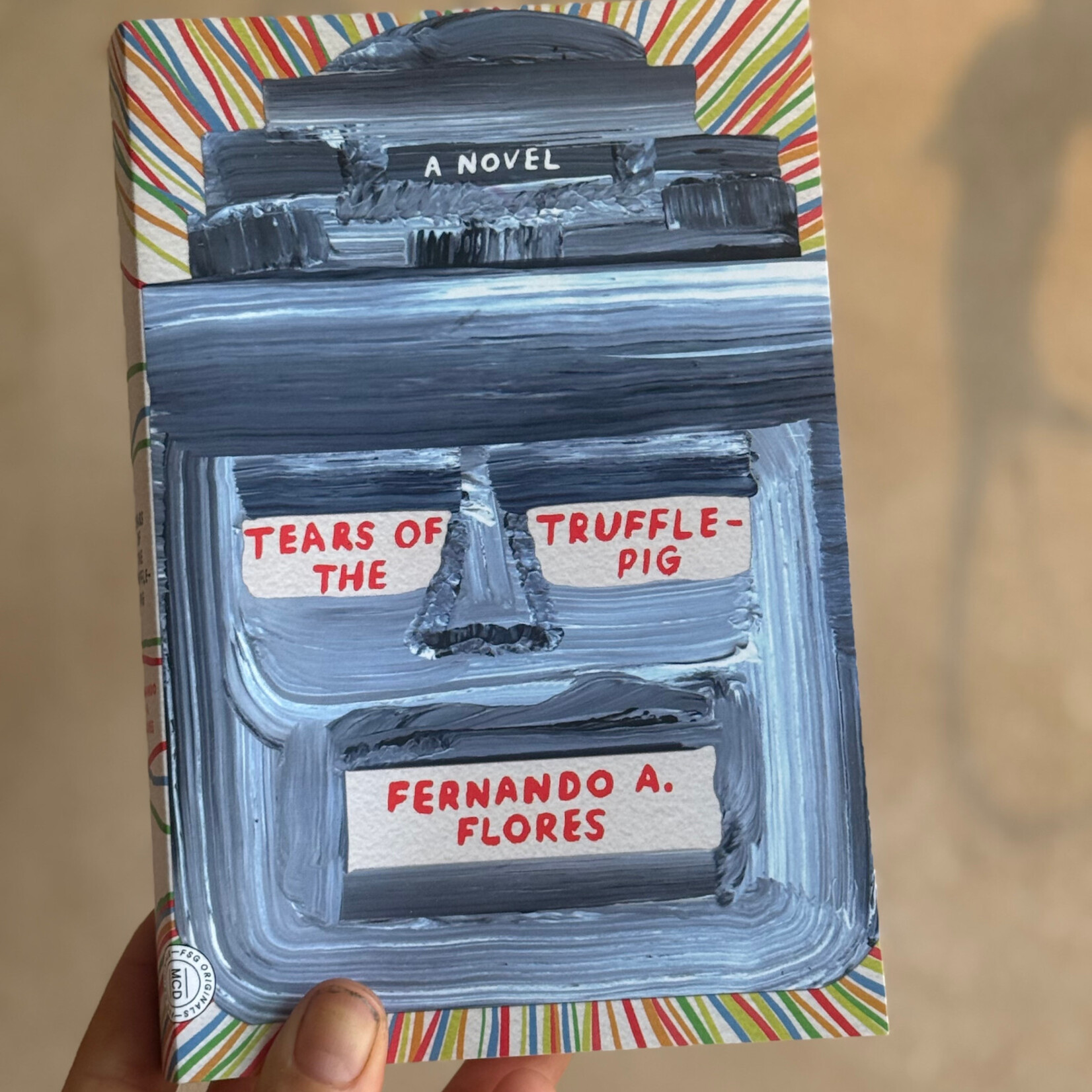 macmillan books Tears of the Truffle-Pig - book by  Fernando Flores (local author)