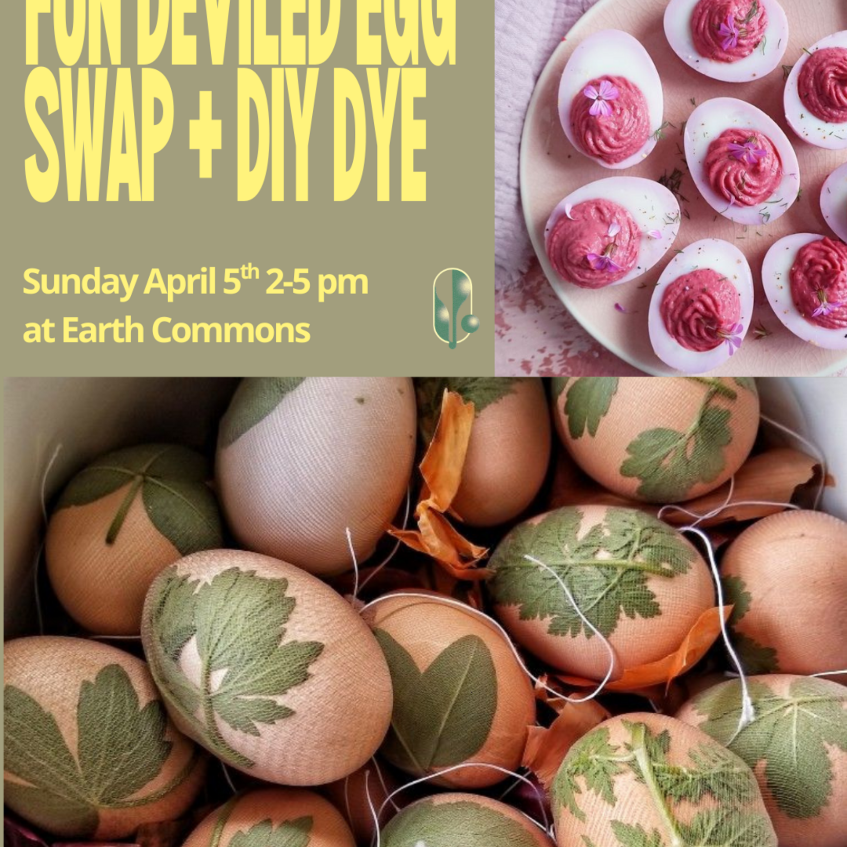 Earth Commons Deviled Egg Swap (FREE) - Easter Sunday 2-5 pm