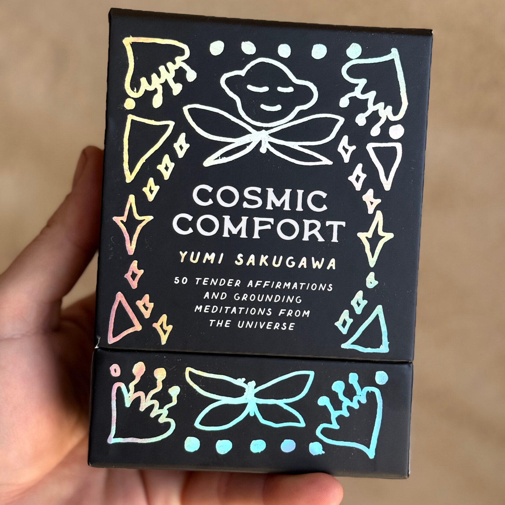 Penguin Books Cosmic Comfort Affirmation Deck by Yumi Sakugawa