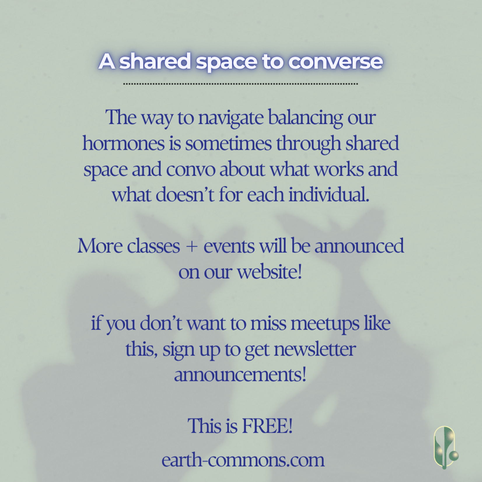 Earth Commons Hormone Pond - A Free Monthly Meetup - Saturday June 13th 2- 3 pm