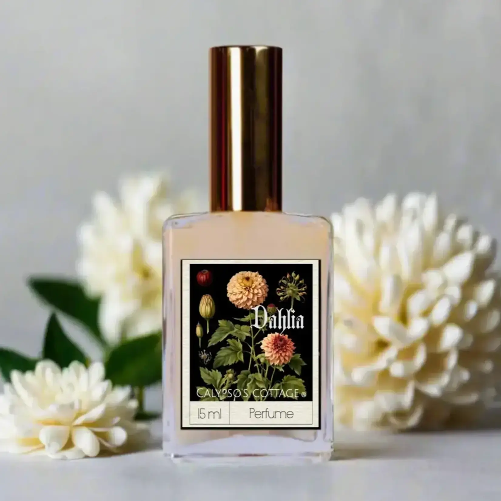 Calypso's Cottage Dahlia Perfume Oil - 15 ml by Calypso's Cottage