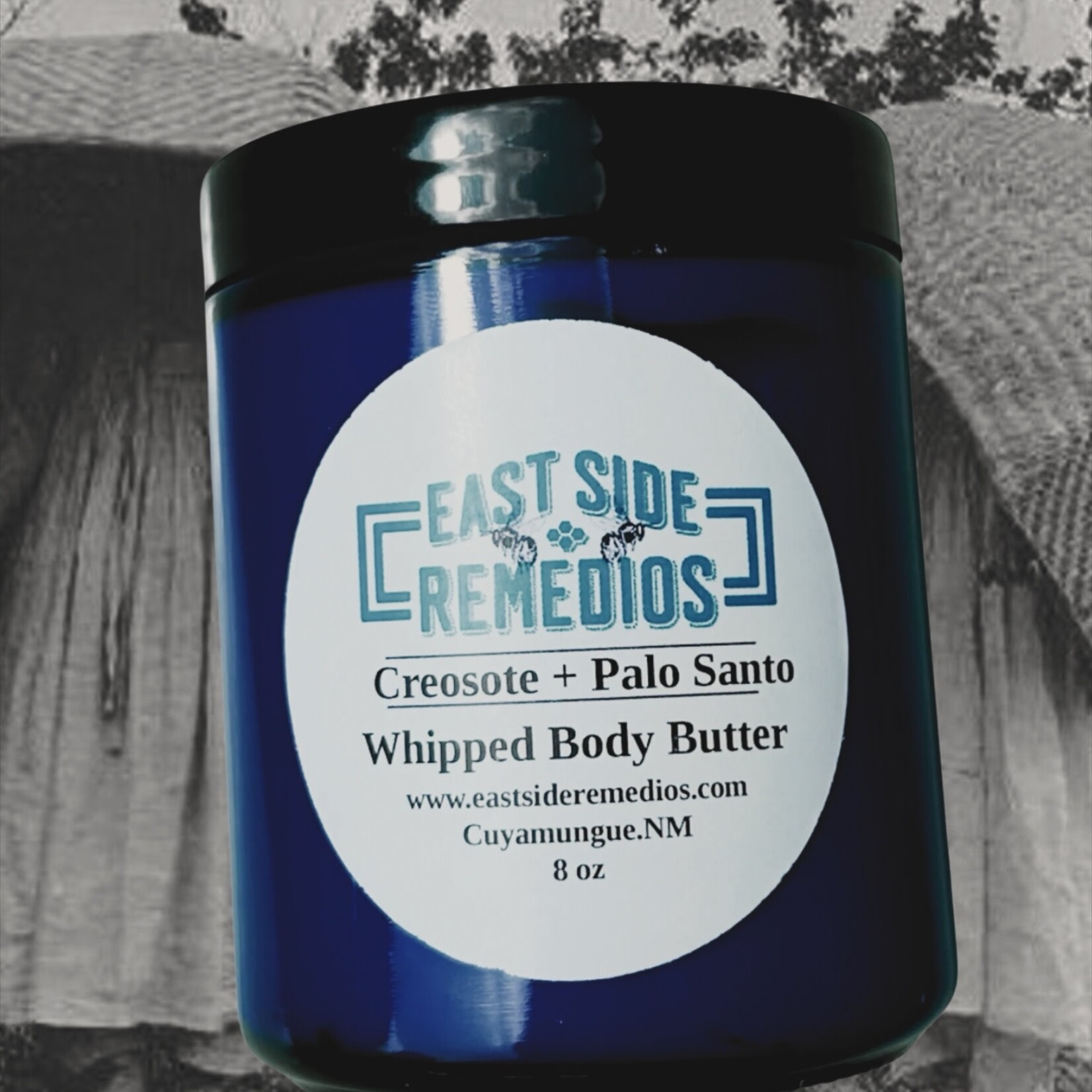 East Side Remedios Creosote + Palo Santo Whipped Body Butter 8oz by East Side Remedios
