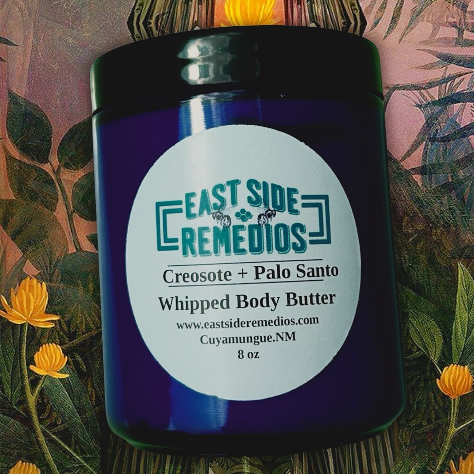 East Side Remedios Creosote + Palo Santo Whipped Body Butter 8oz by East Side Remedios