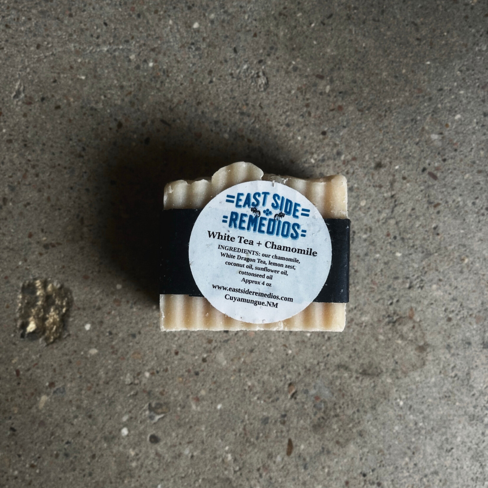 East Side Remedios White Tea + Chamomile Bar Soap by East Side Remedios
