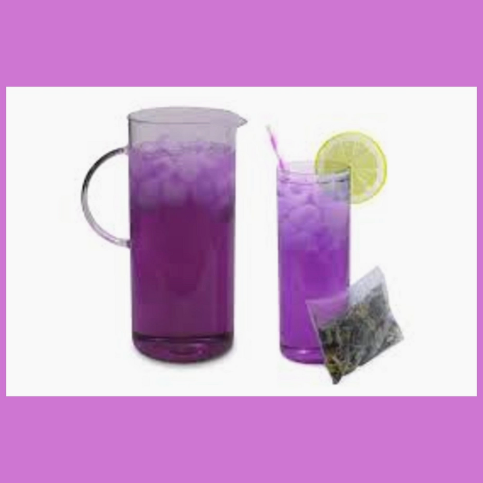 The Grateful Tea Co Violet Papaya & Berry Iced Tea Pack of 6 by The Grateful Tea Co