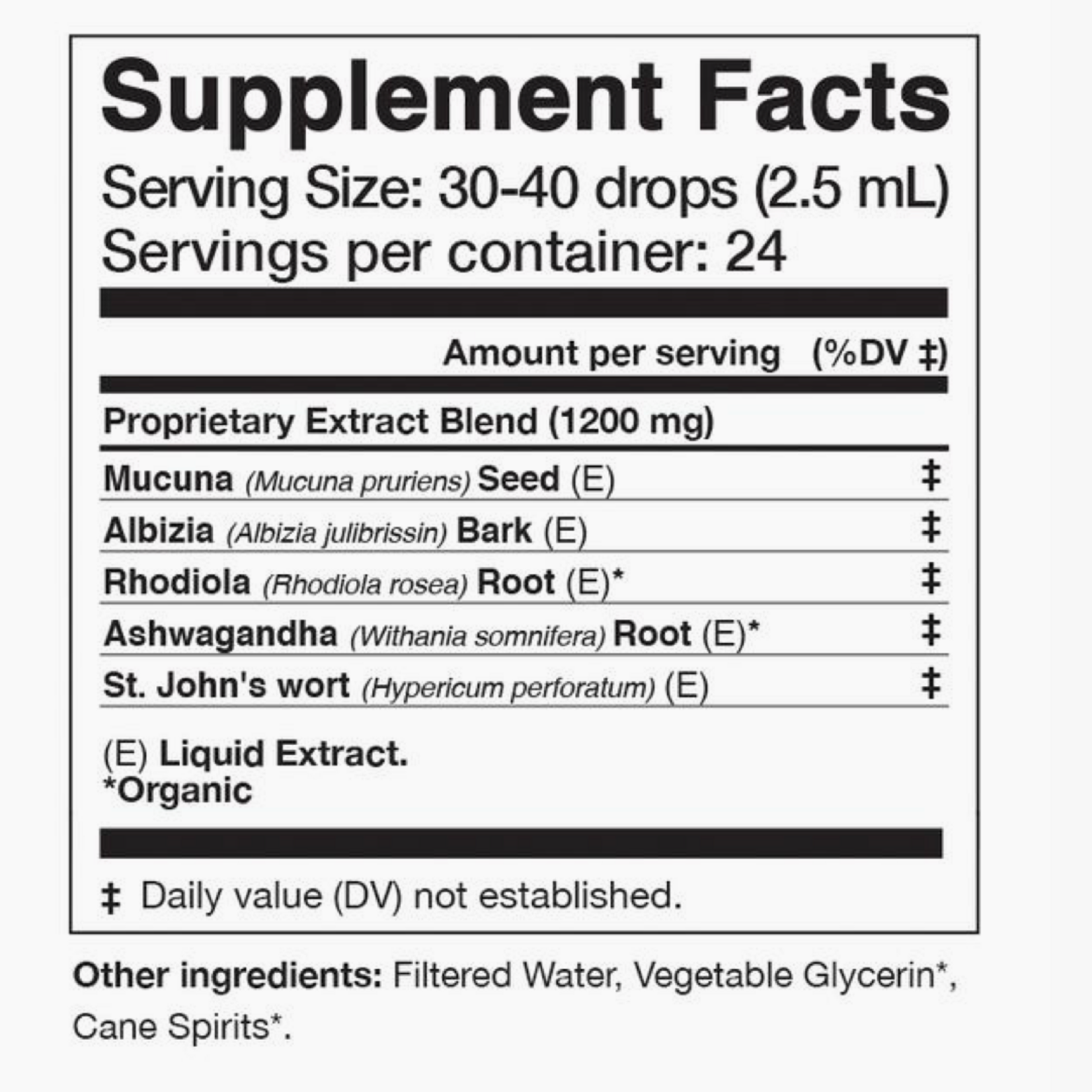 Anima Mundi HAPPINESS  Adaptogenic Spirit Tonic - 2 oz -  Anima Mundi