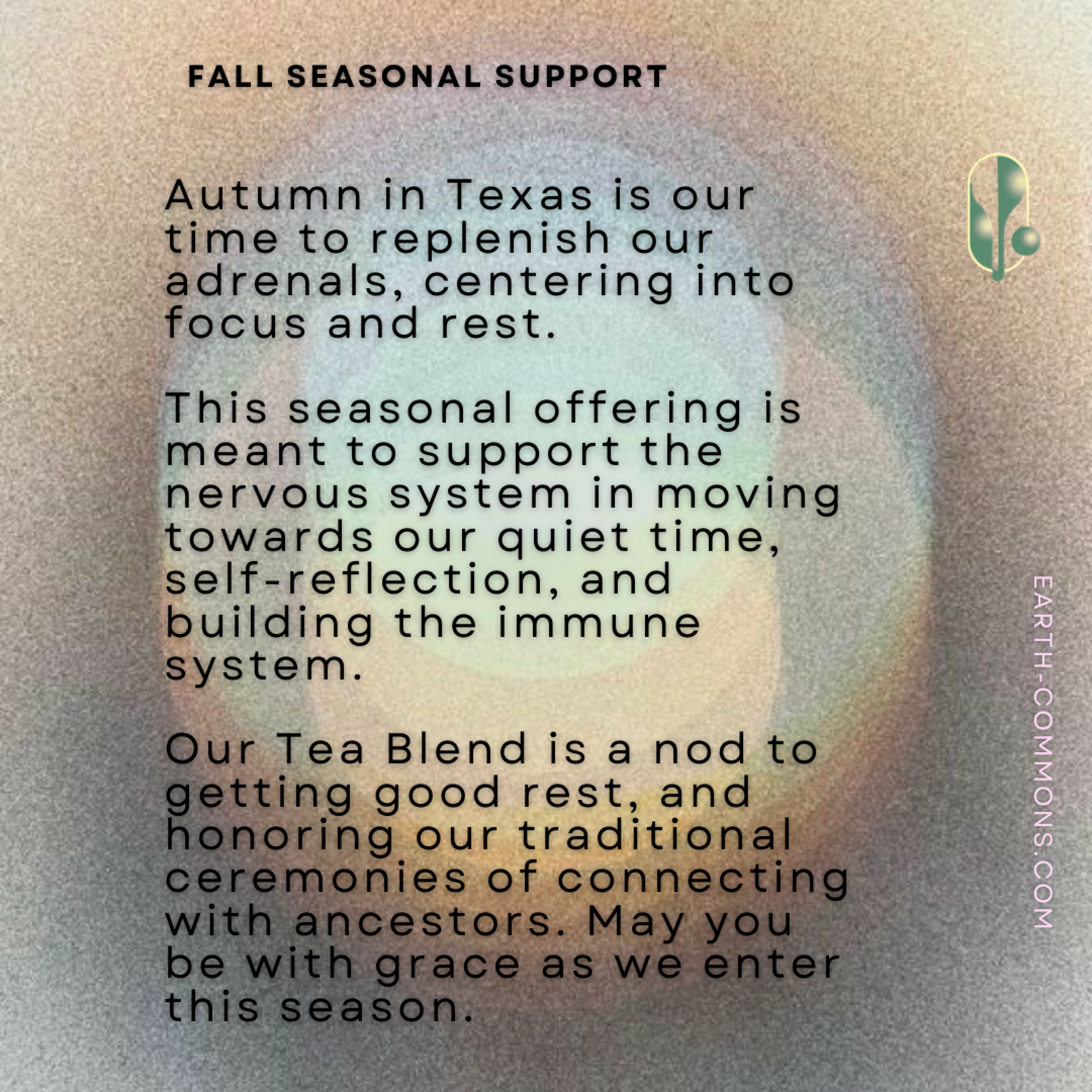 Earth Commons CSA - Fall Season Community Supported Apothecary