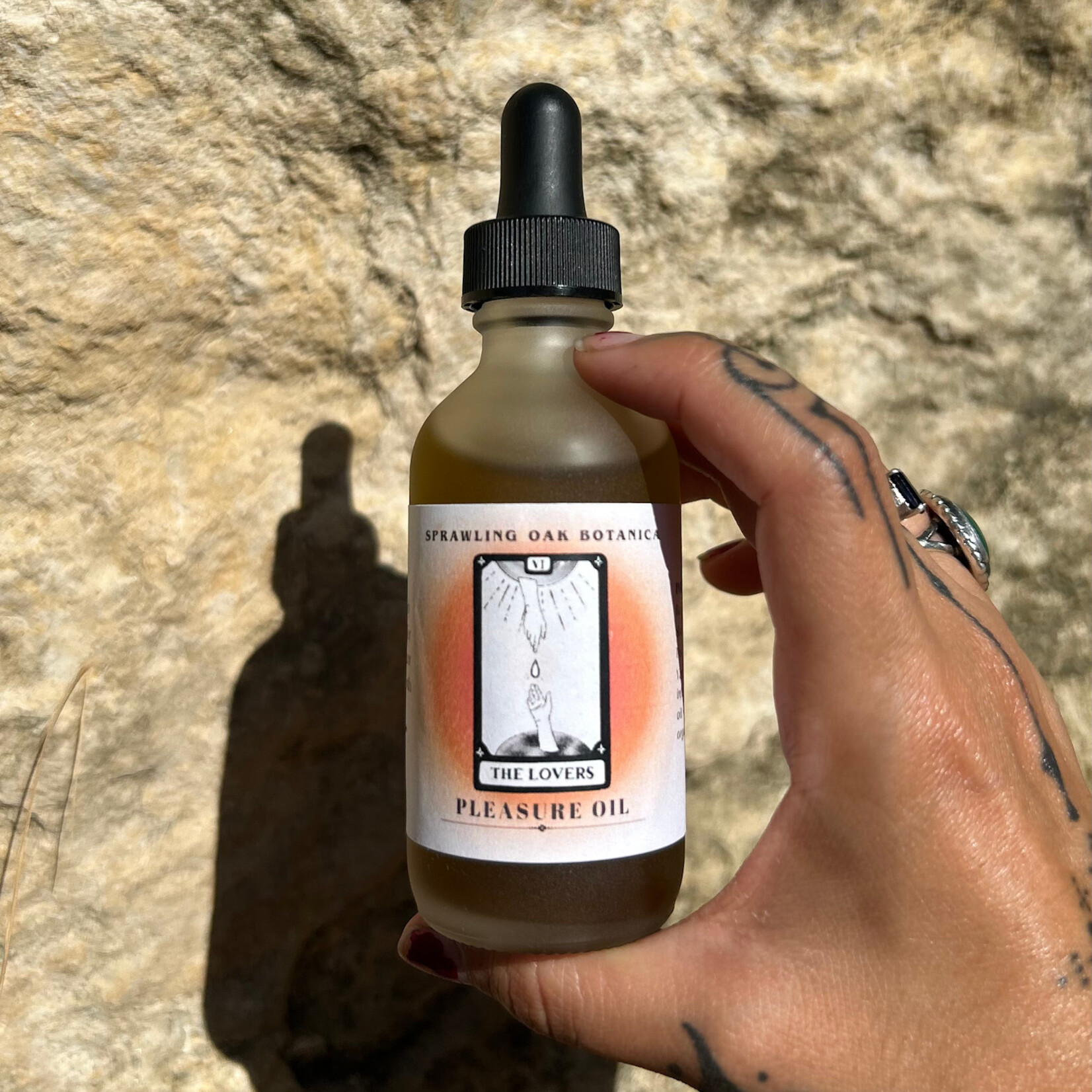 Sprawling Oak Botanica The Lovers Pleasure Oil - 2oz by Sprawling Oak Botanica