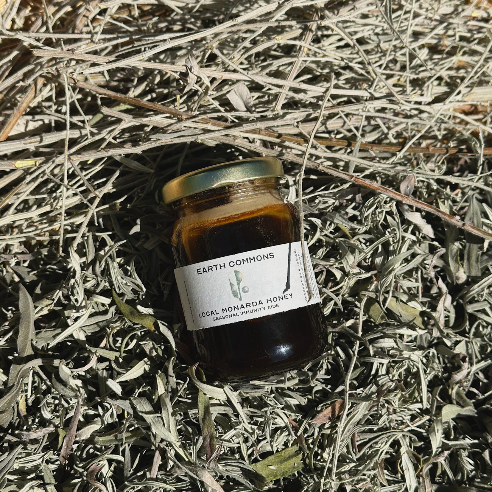 Earth Commons Monarda Honey 4 oz by Earth Commons