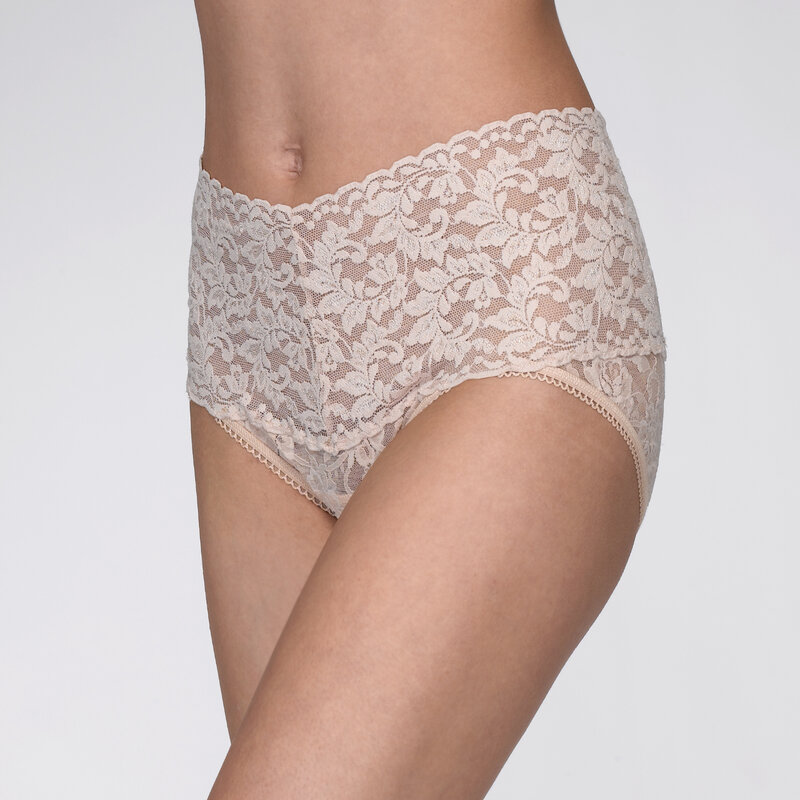 Hanky Panky Retro Lace V-kini - Chai