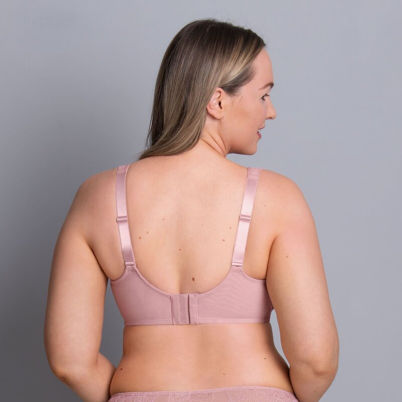 Rosa Faia Selma Underwire Spacer Cup Bra - Rosewood