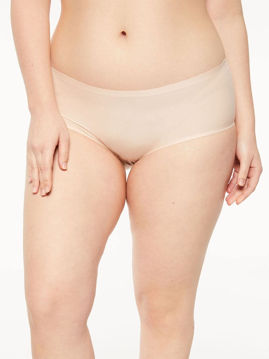 Chantelle 1134 Plus Size SoftStretch Full Hipster - Ultra Nude