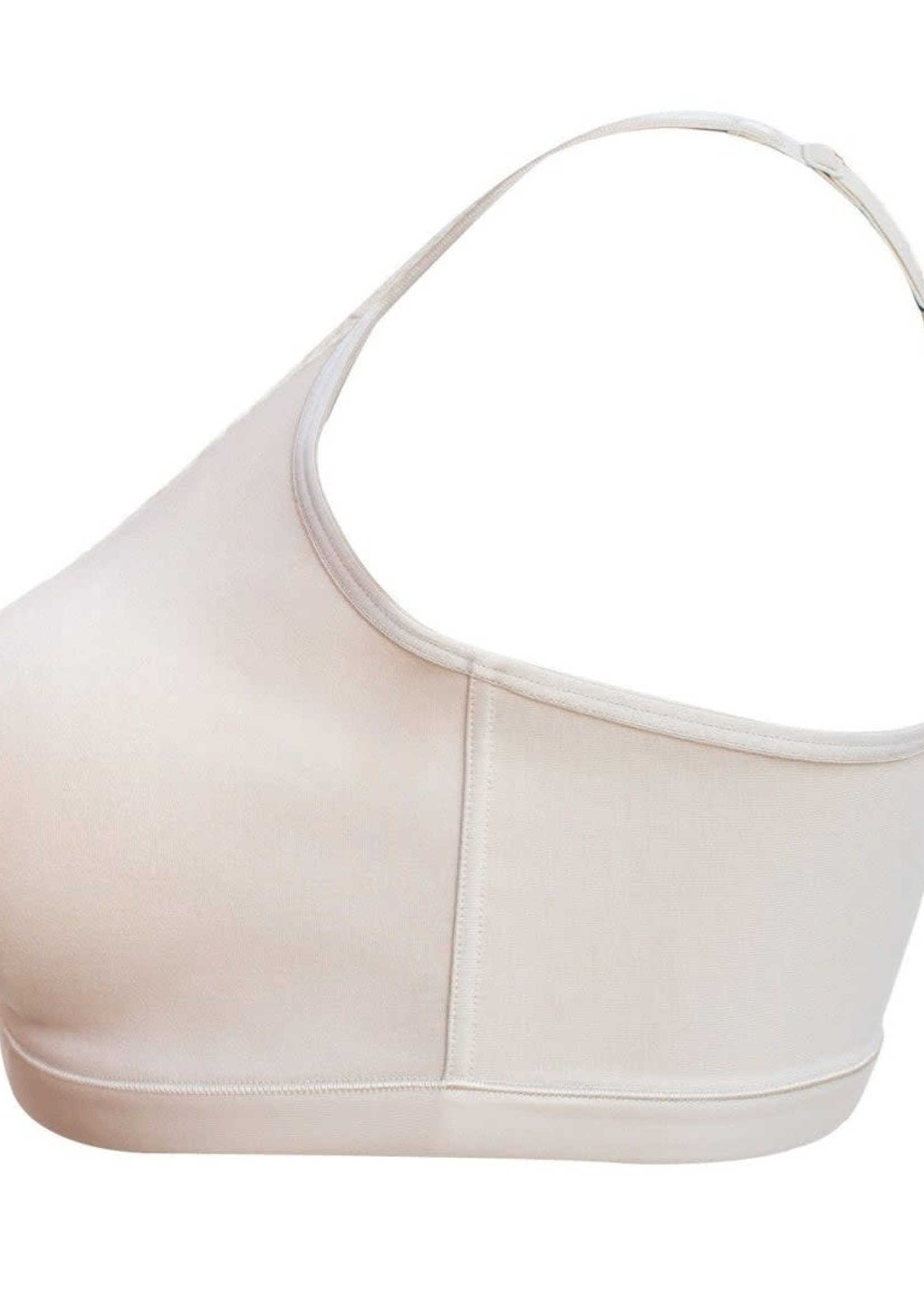 Curvy Couture Cotton Luxe Unlined Wireless Bra - Natural