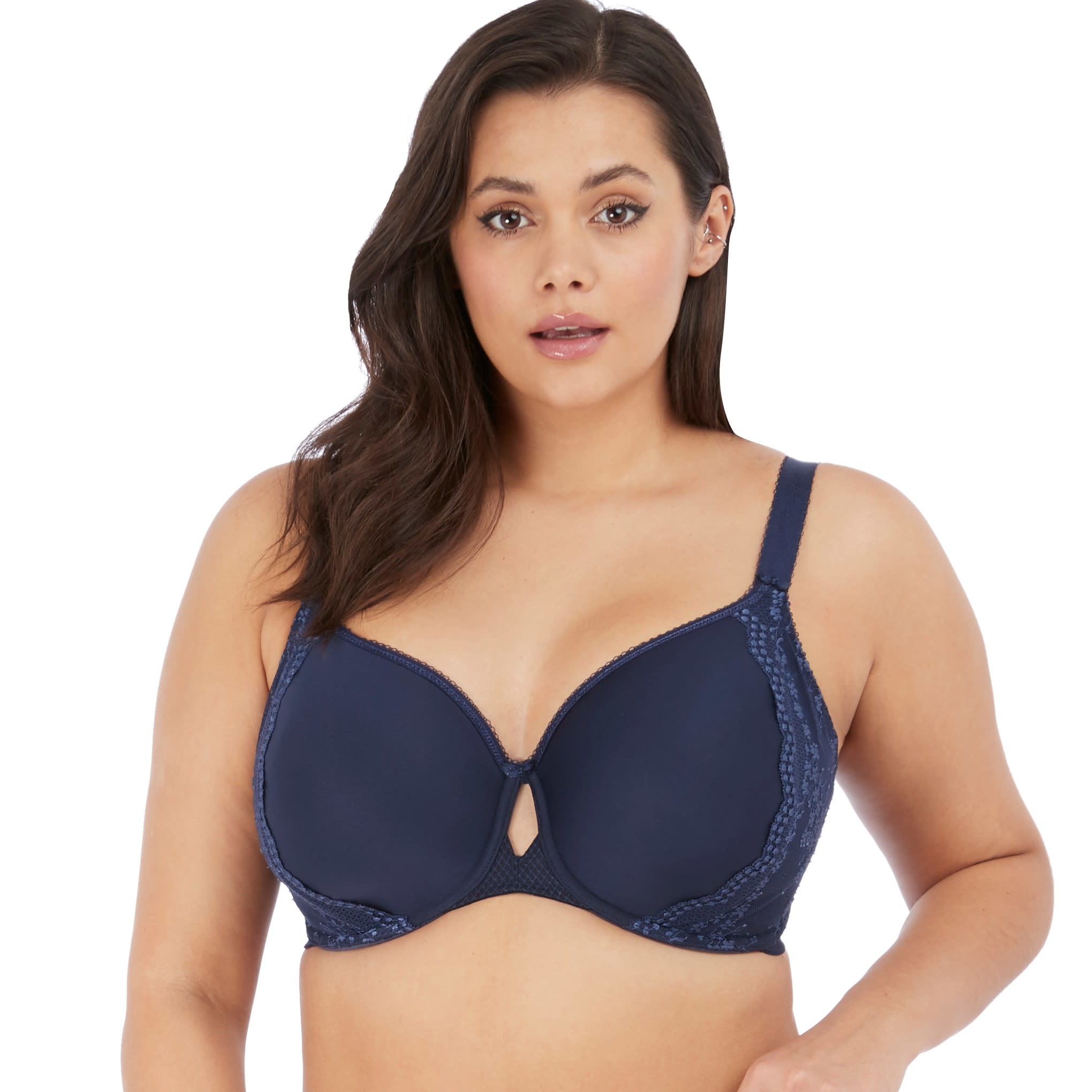 Elomi Charley Underwire Molded Spacer Bra - Navy
