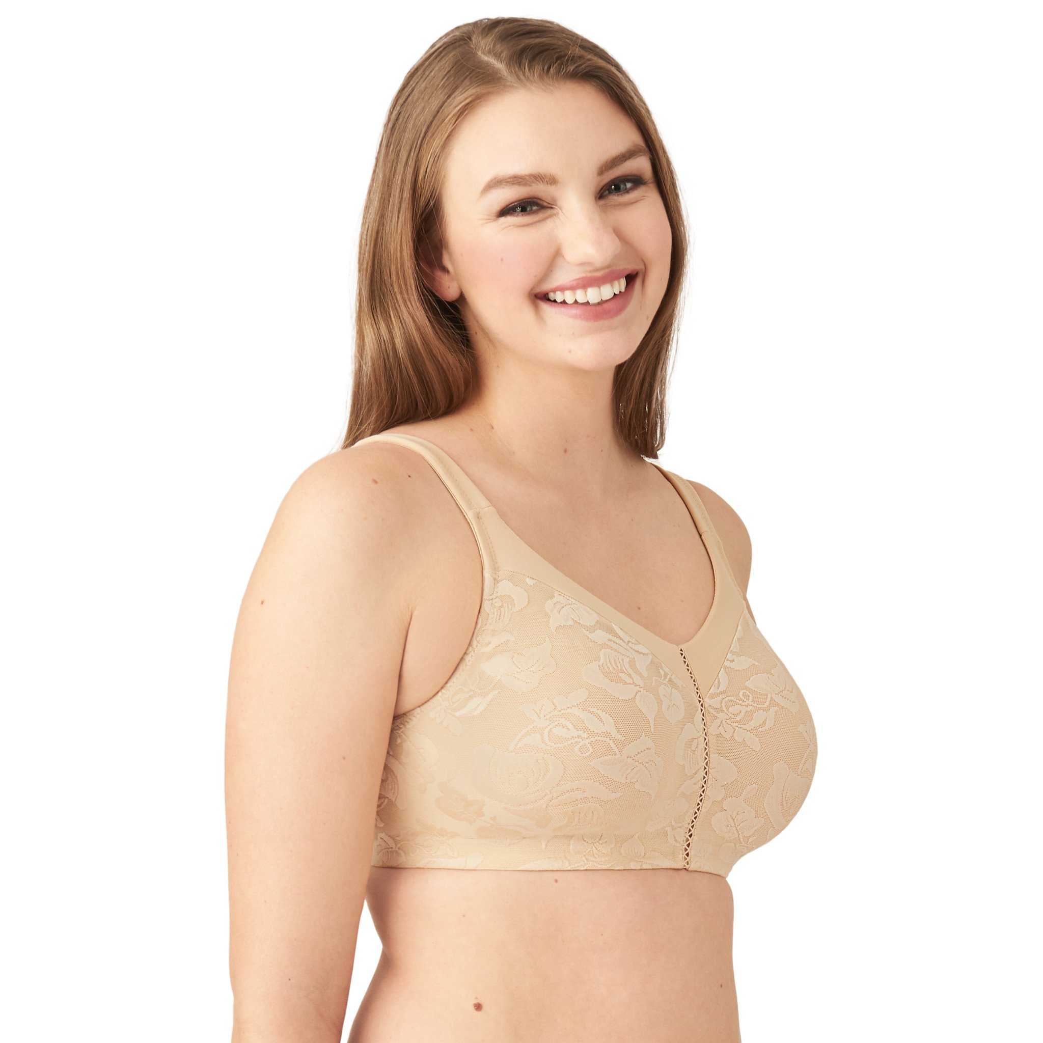  Wing/Wacoal KF2876 Women's BL M Wireless Bra KB2076 Women's  BL Panties, Pair with KB2076, Gentle Fit, Hanky Length Asame, Beautiful  Bust Silhouette, Comfortable to Wear : Clothing, Shoes & Jewelry