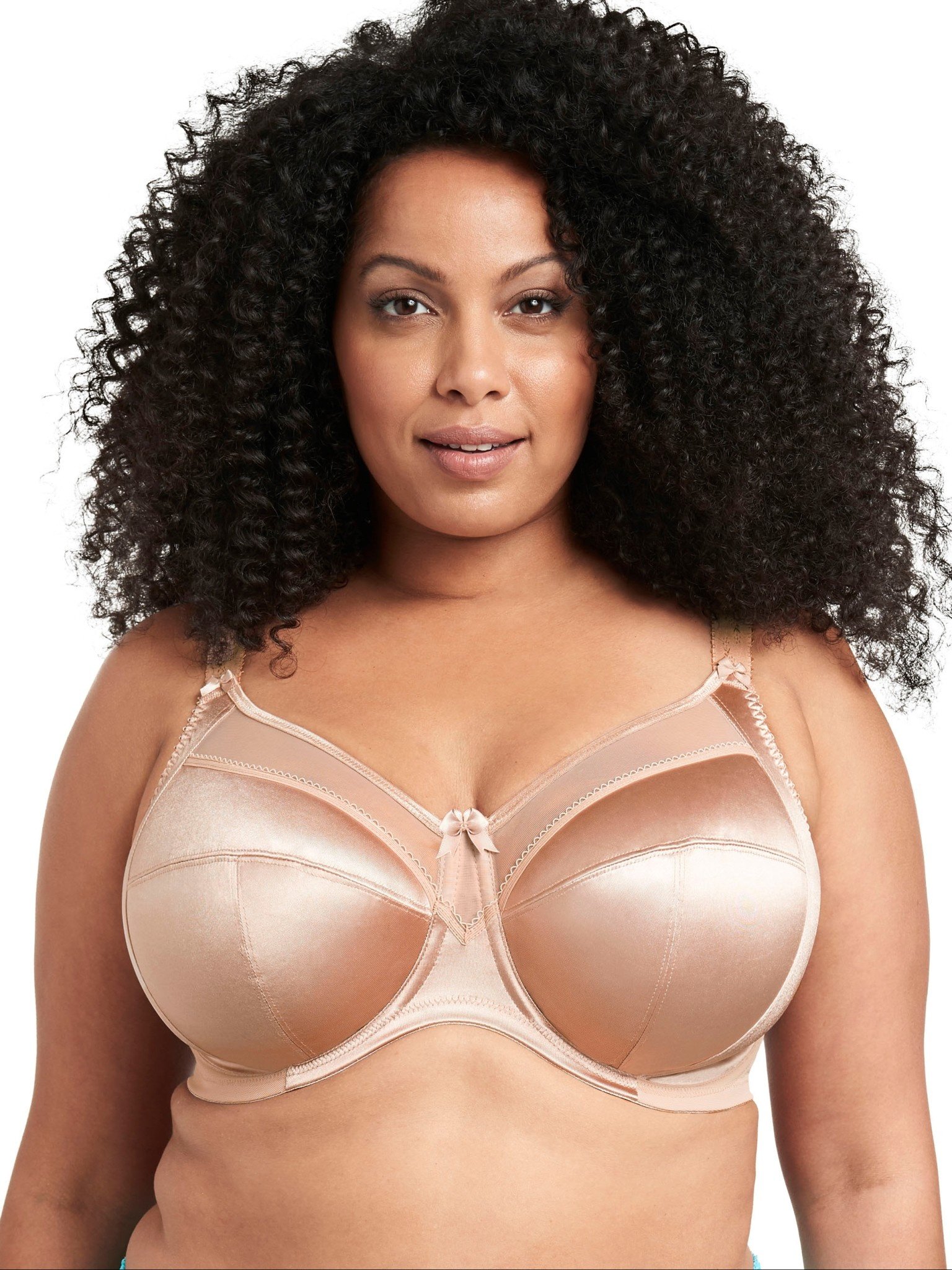 Goddess GD6090 Keira Banded Underwire Bra - Fawn