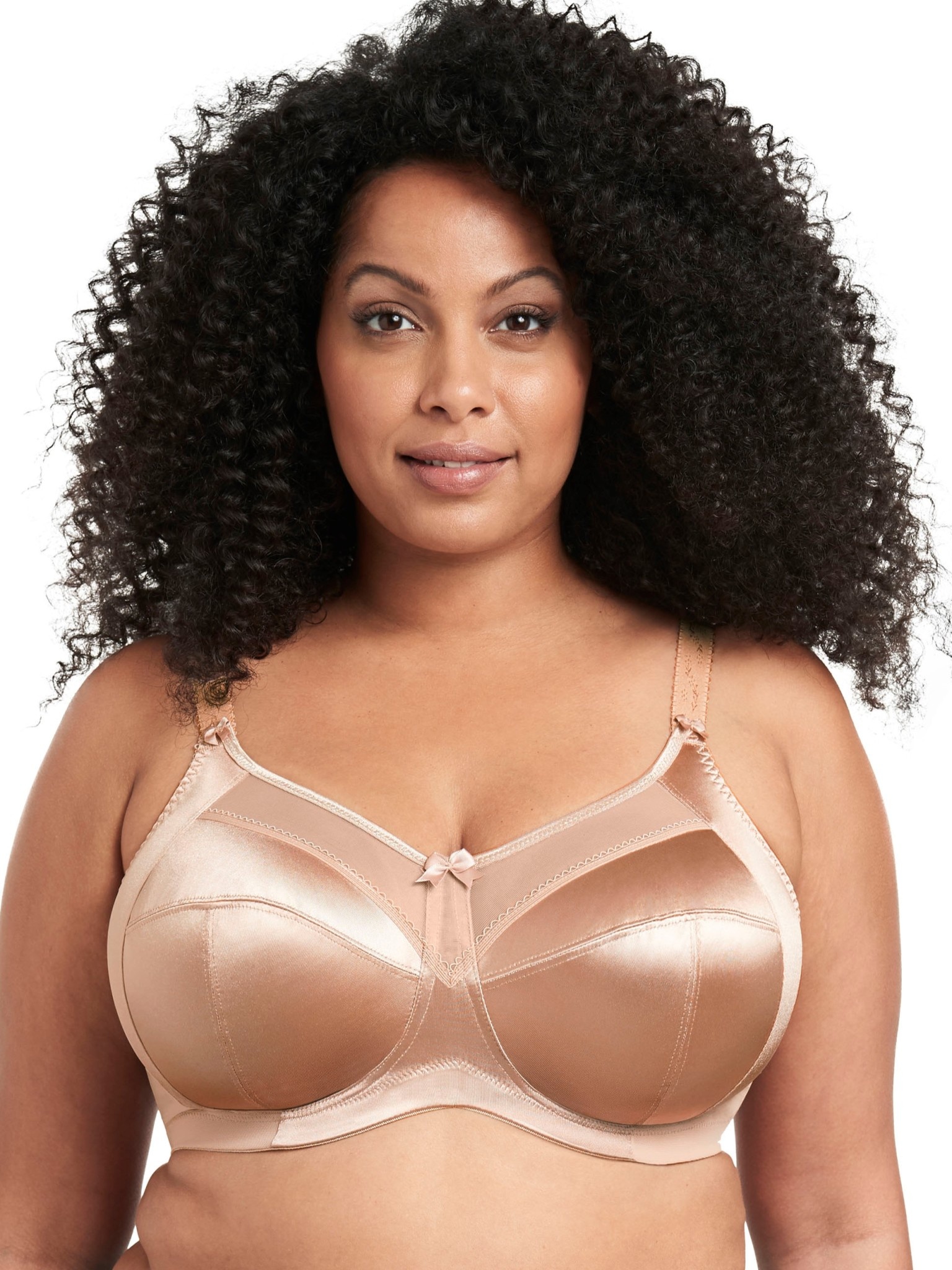 Goddess Women's Keira Side Support Wire-free Bra - Gd6093 54h Pearl Blush :  Target