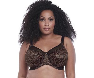 Goddess Kayla Banded Full Cup Underwire Bra (6164),34H,Taupe Leopard