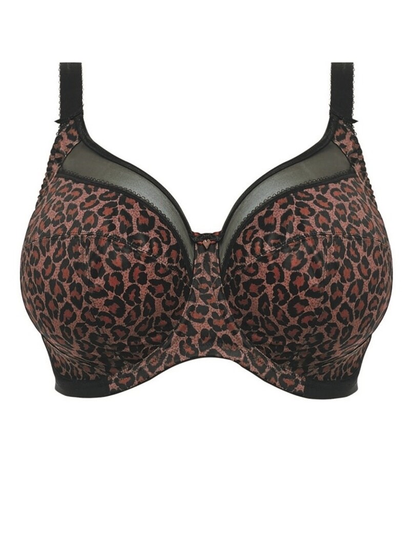 Goddess Kayla Banded Full Cup Underwire Bra (6164),46H,Taupe Leopard 