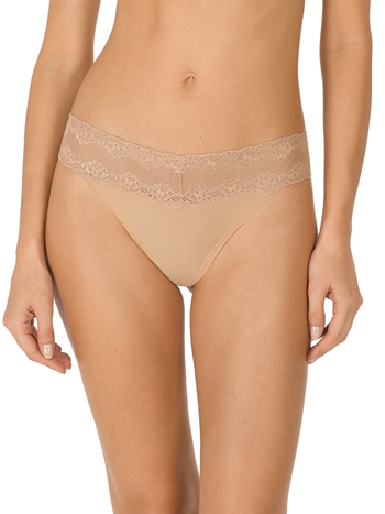 Natori Bliss Perfection One-Size Thong - Cafe