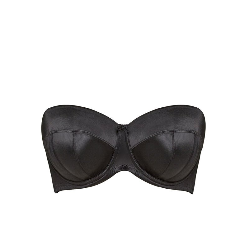 Soma Embraceable Strapless Bra, Black