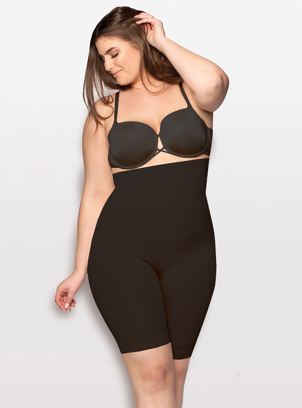 Body Hush BH1607 Sculptor All In One High Waisted Bodyshaper - Black -  Allure Intimate Apparel