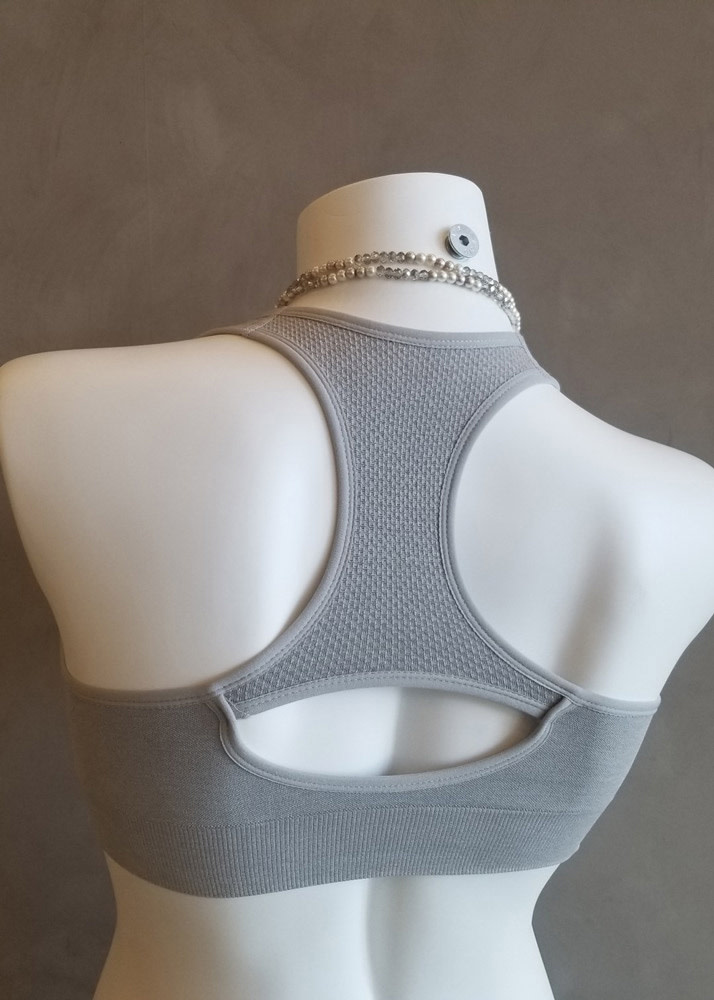 CoziGirl Leisure Sport Bra - Grey