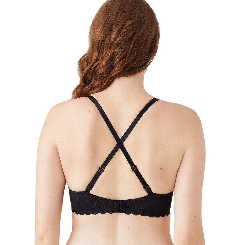 Wacoal Women's Back Appeal Underwire Bra, Black, 32D : : Clothing,  Shoes & Accessories