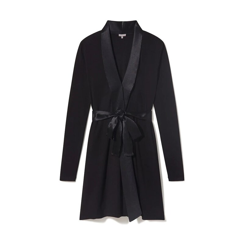 Rib Knit Modal Robe