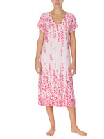 Donna Karan Plus Size Easy Elegance Sleepshirt - Rose Botanic