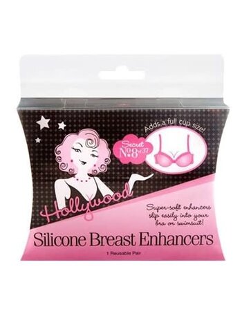 Hollywood Fashion Secrets Silicone Enhancers - Clear