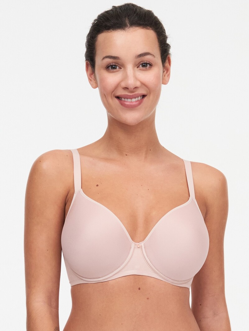 Chantelle 18J6 Comfort Chic Full Coverage Custom Fit UW Bra - Rose