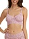 Hanky Panky V-neck Retro Lace Bralette - Pink Frosting